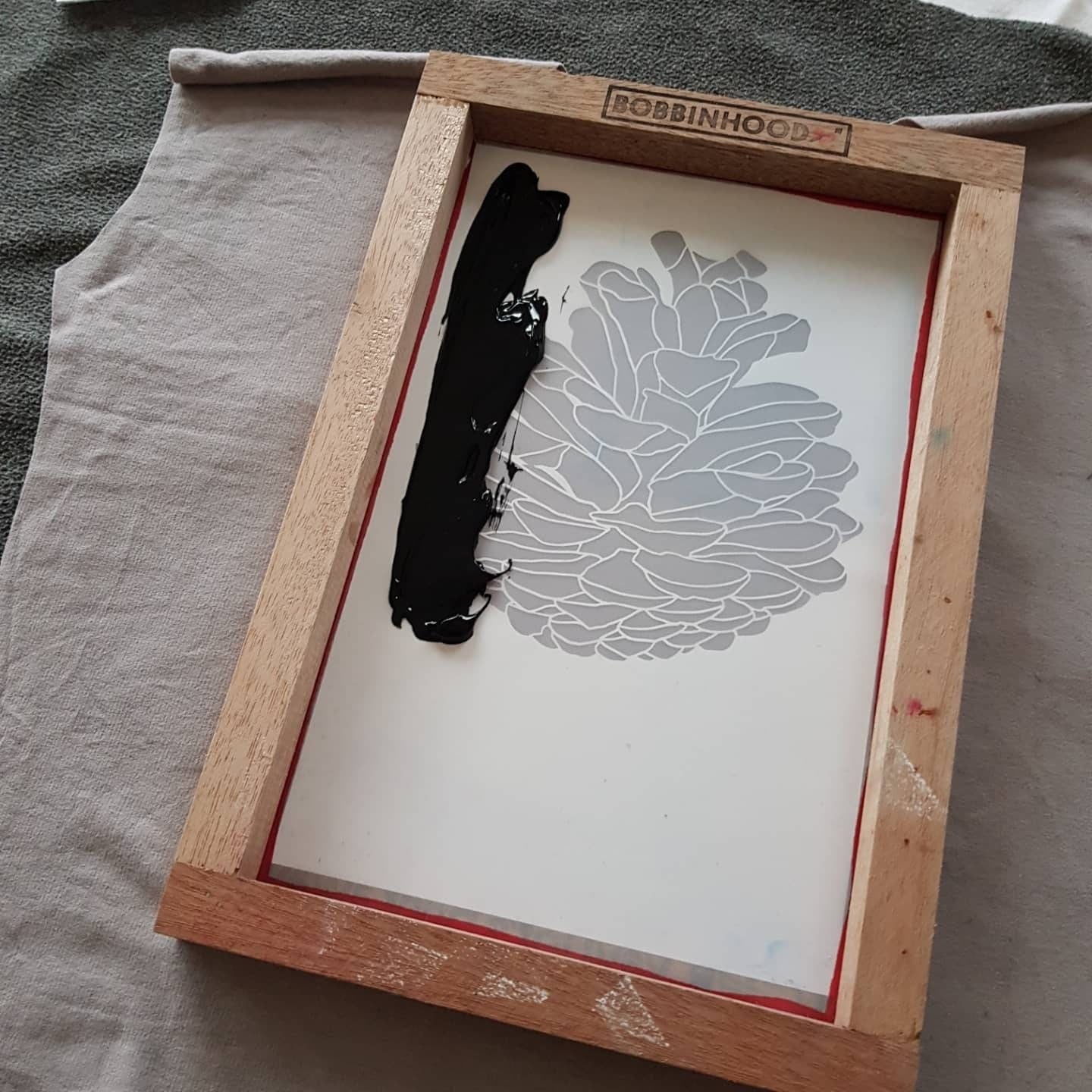 Pine Cone Stencil File