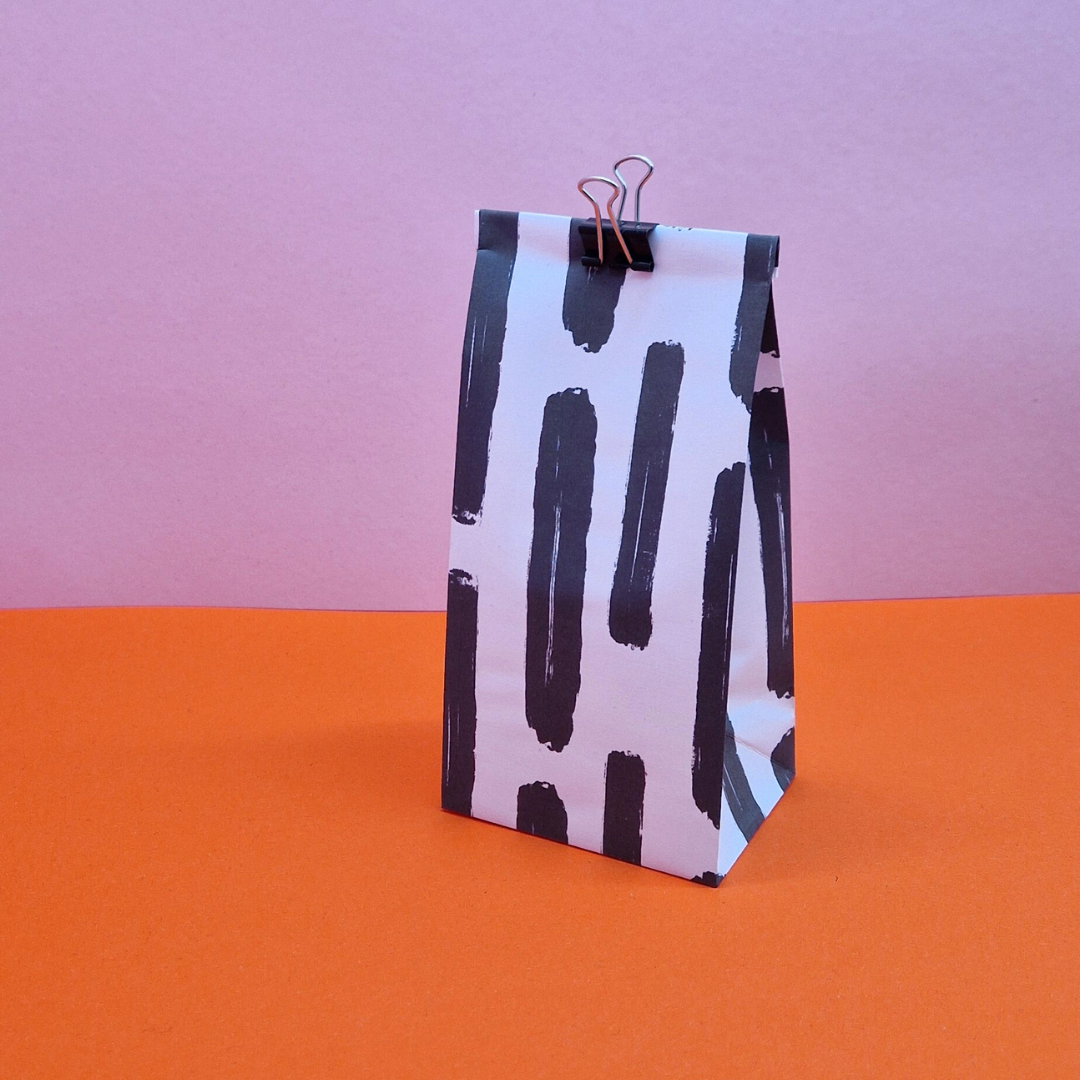 Big Brush Gift Bag Template