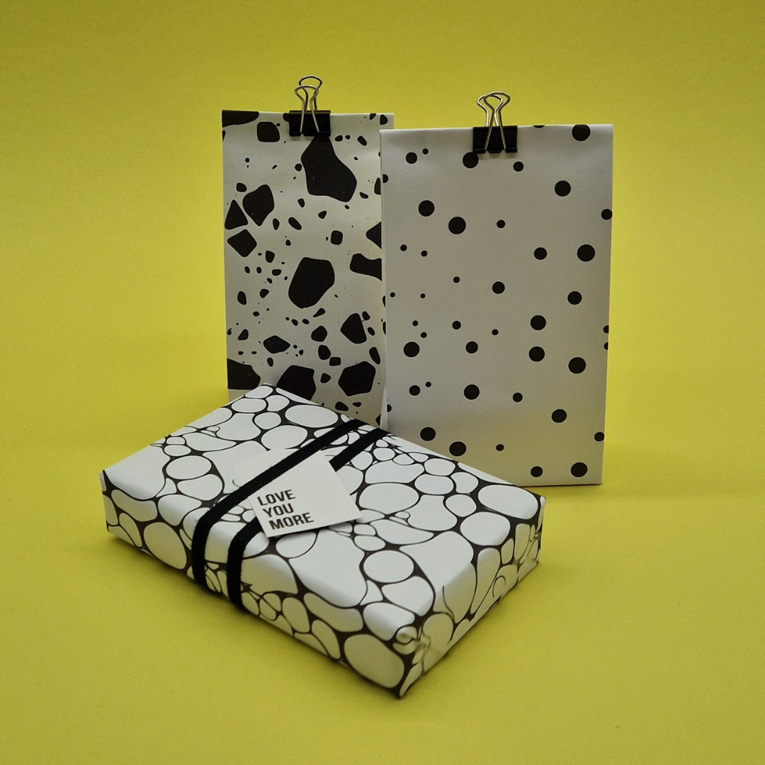Terrazzo Pattern Gift Bag Templates