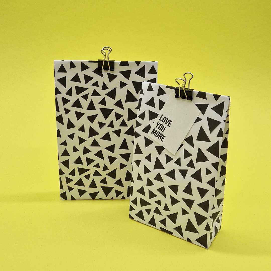 Triangle Gift Bag Template