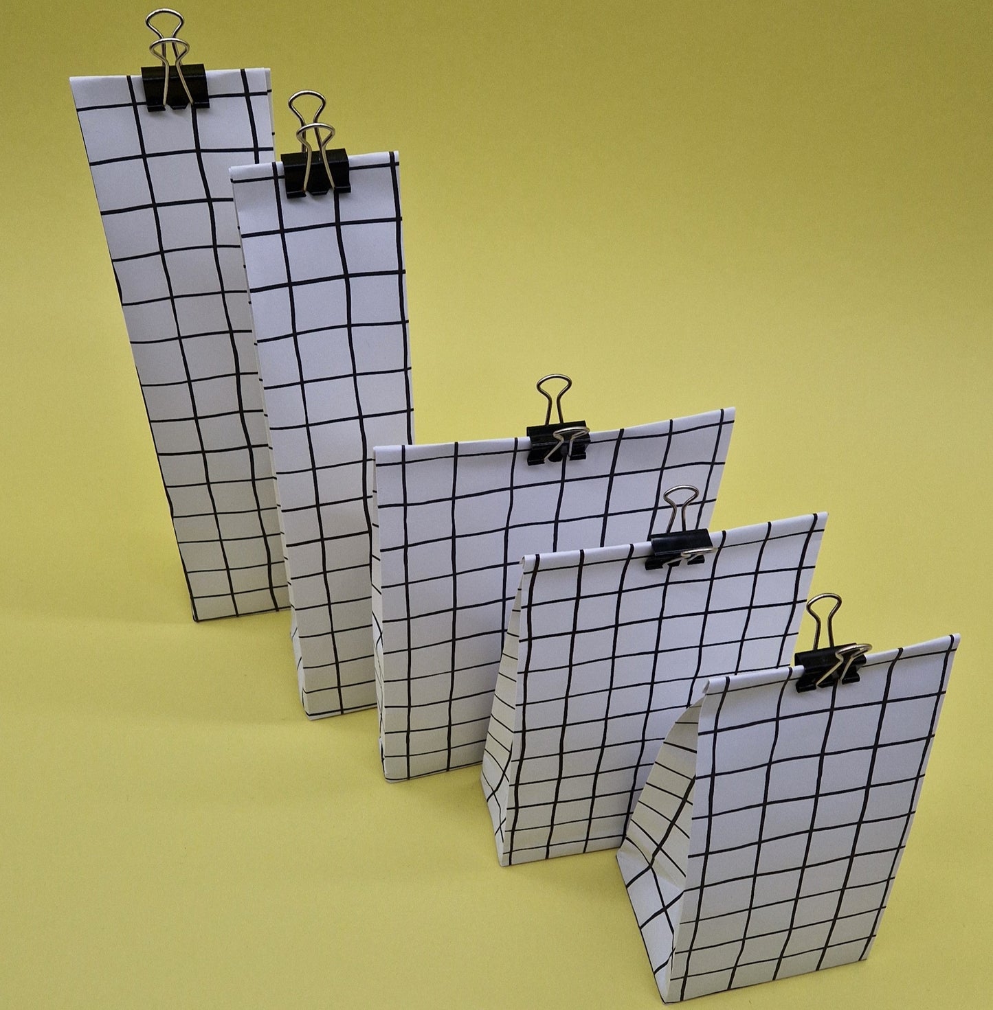 Grid - Gift Bag Template