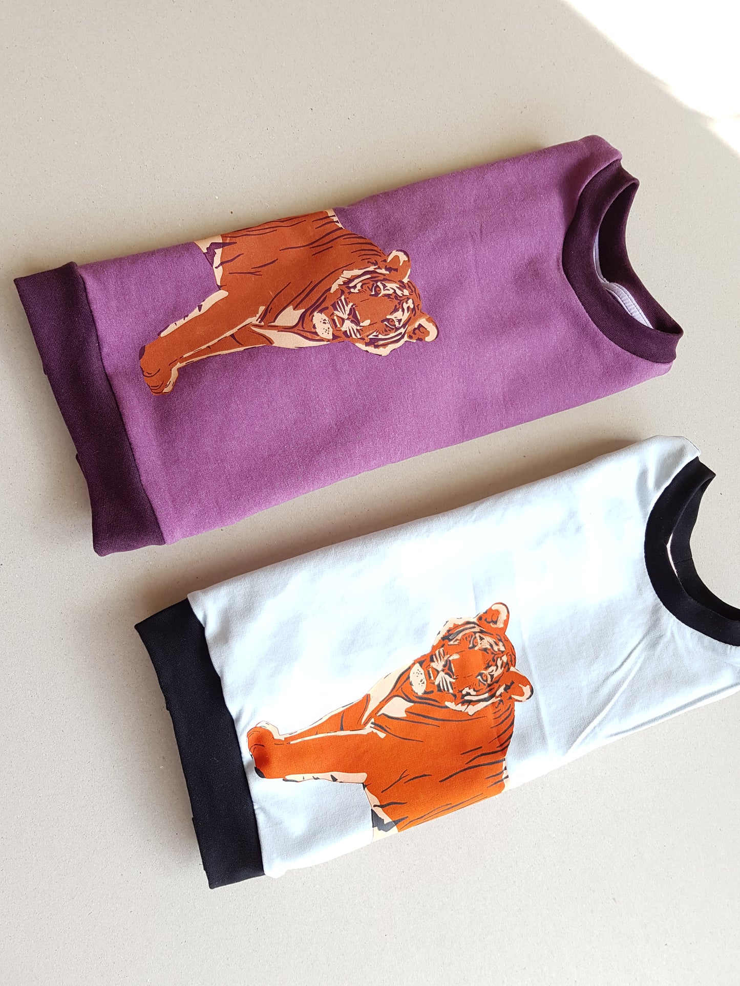 Tiger Set (A4 & A3) - Stencil & Cut File