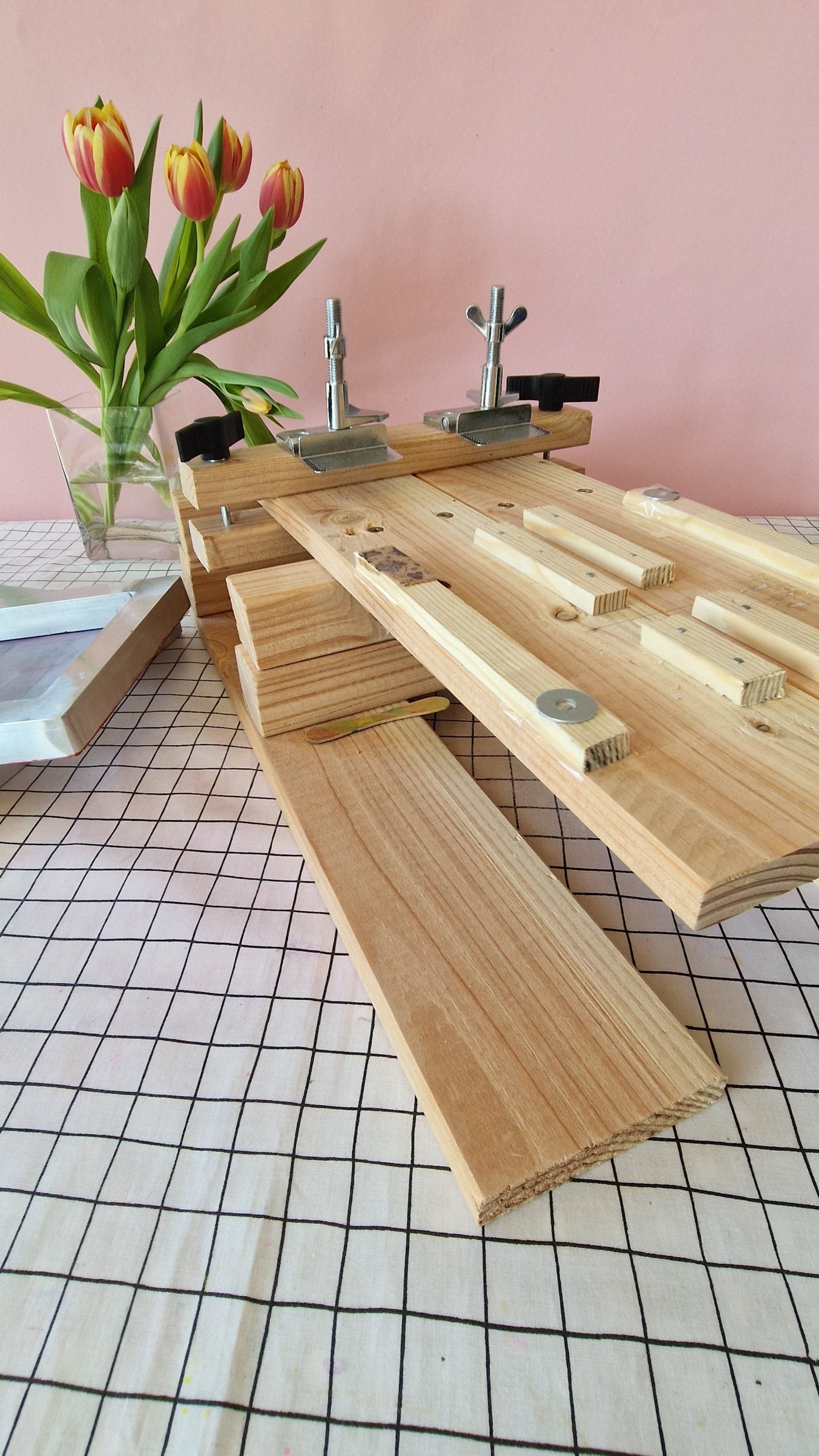 DIY Manual Screenprinting Press