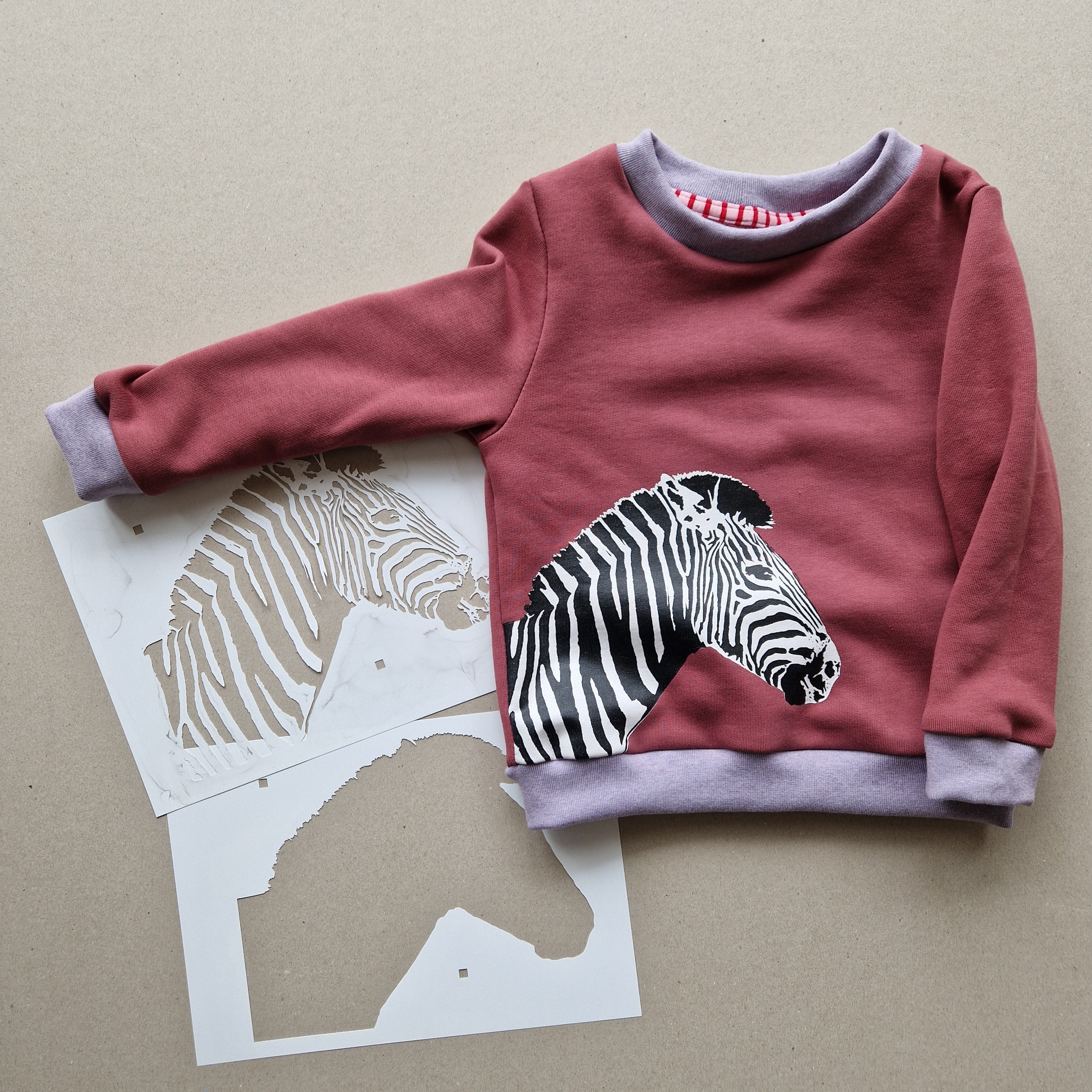 Zoe Zebra - 2 Layer Print