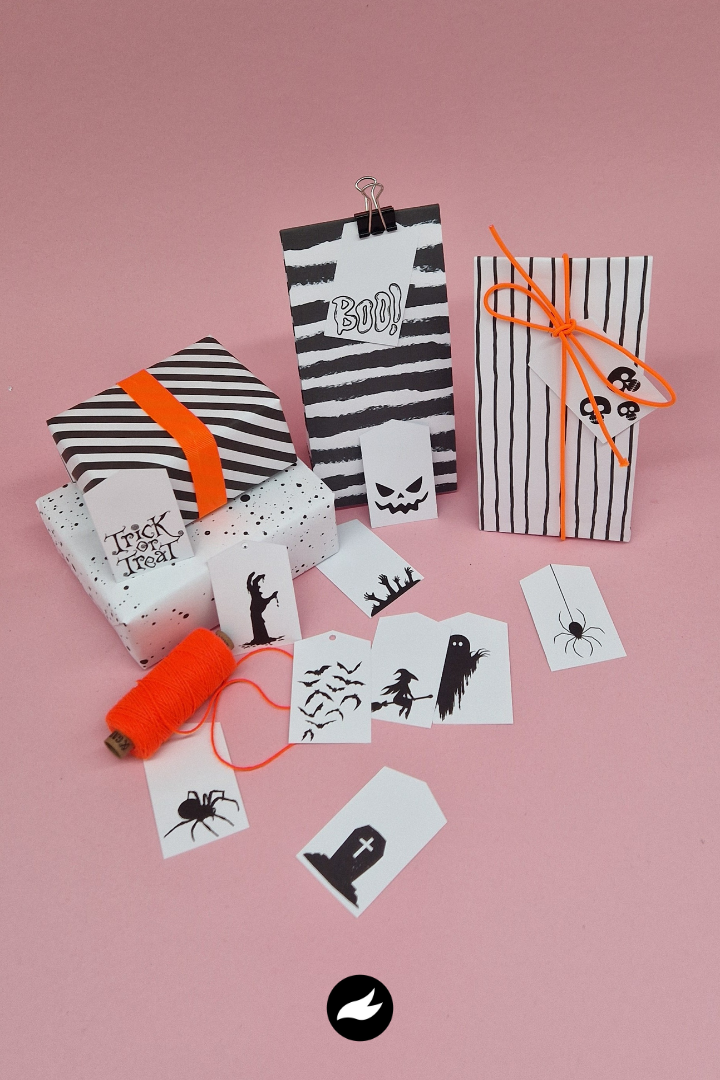 Classic Halloween Gift Tags