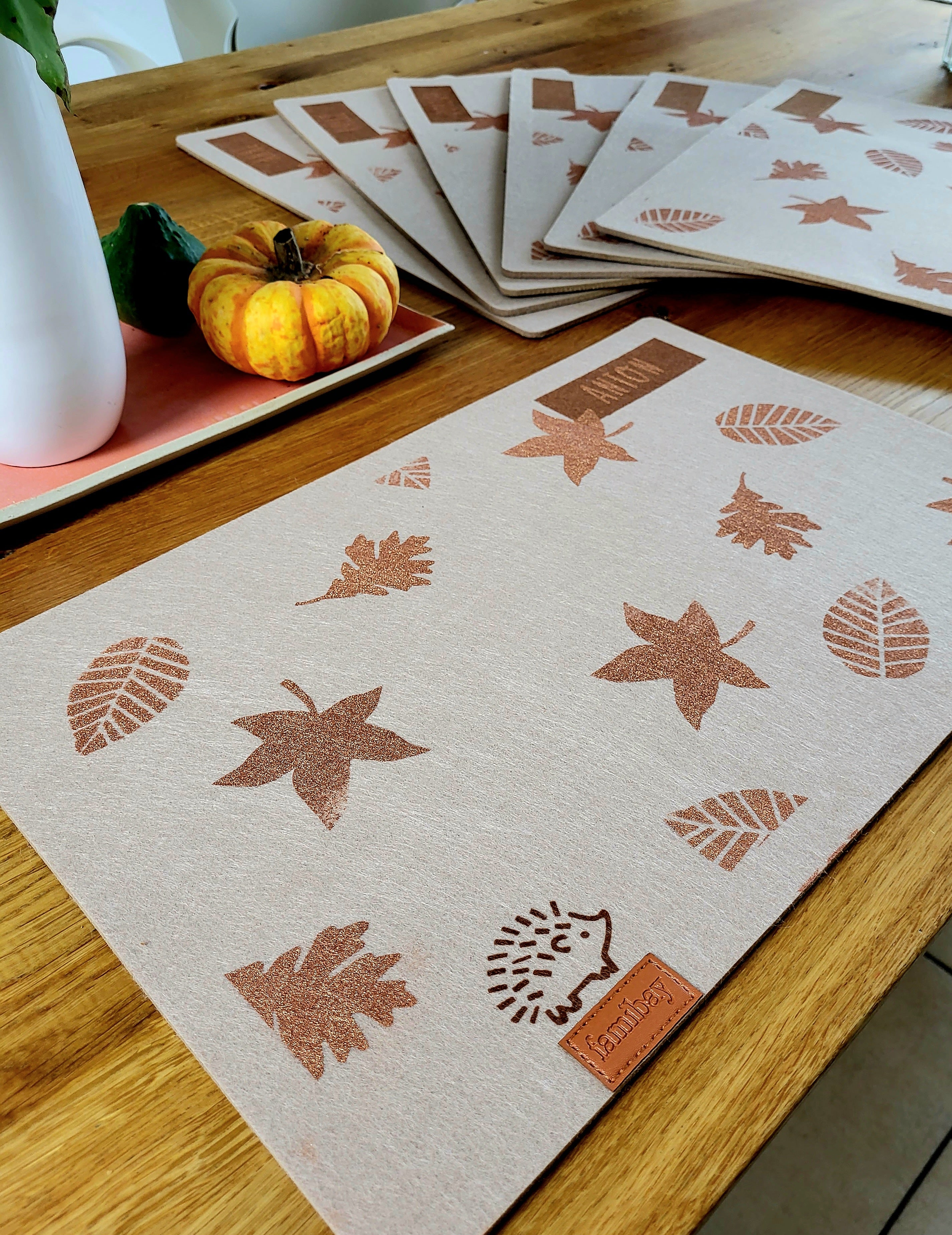 Fall Leaves - Stencil & Cut File