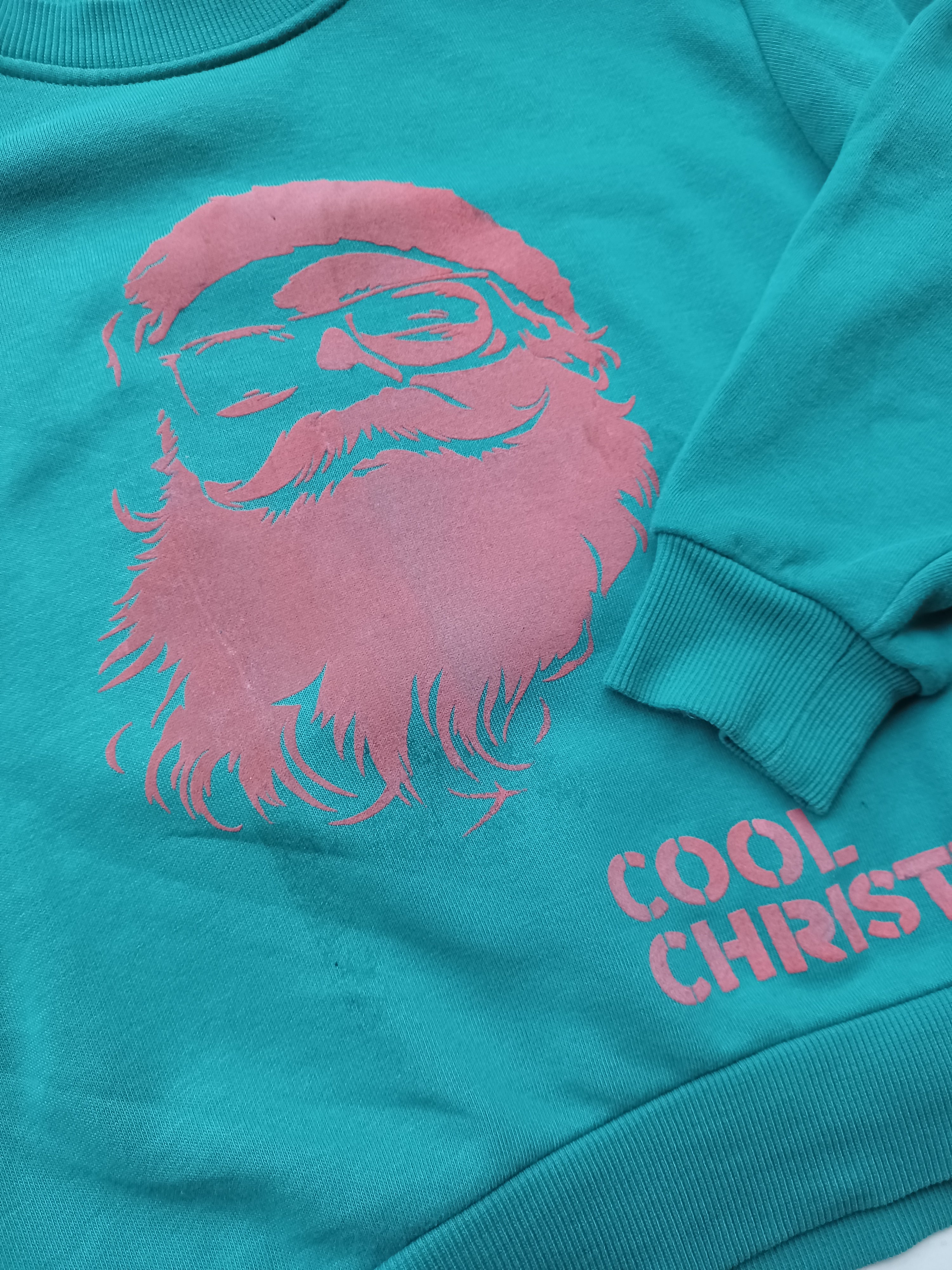 Santa - Stencil/Cut File - perfect for screenprint, foils or other prints ( svg, dxf, pdf and png format)