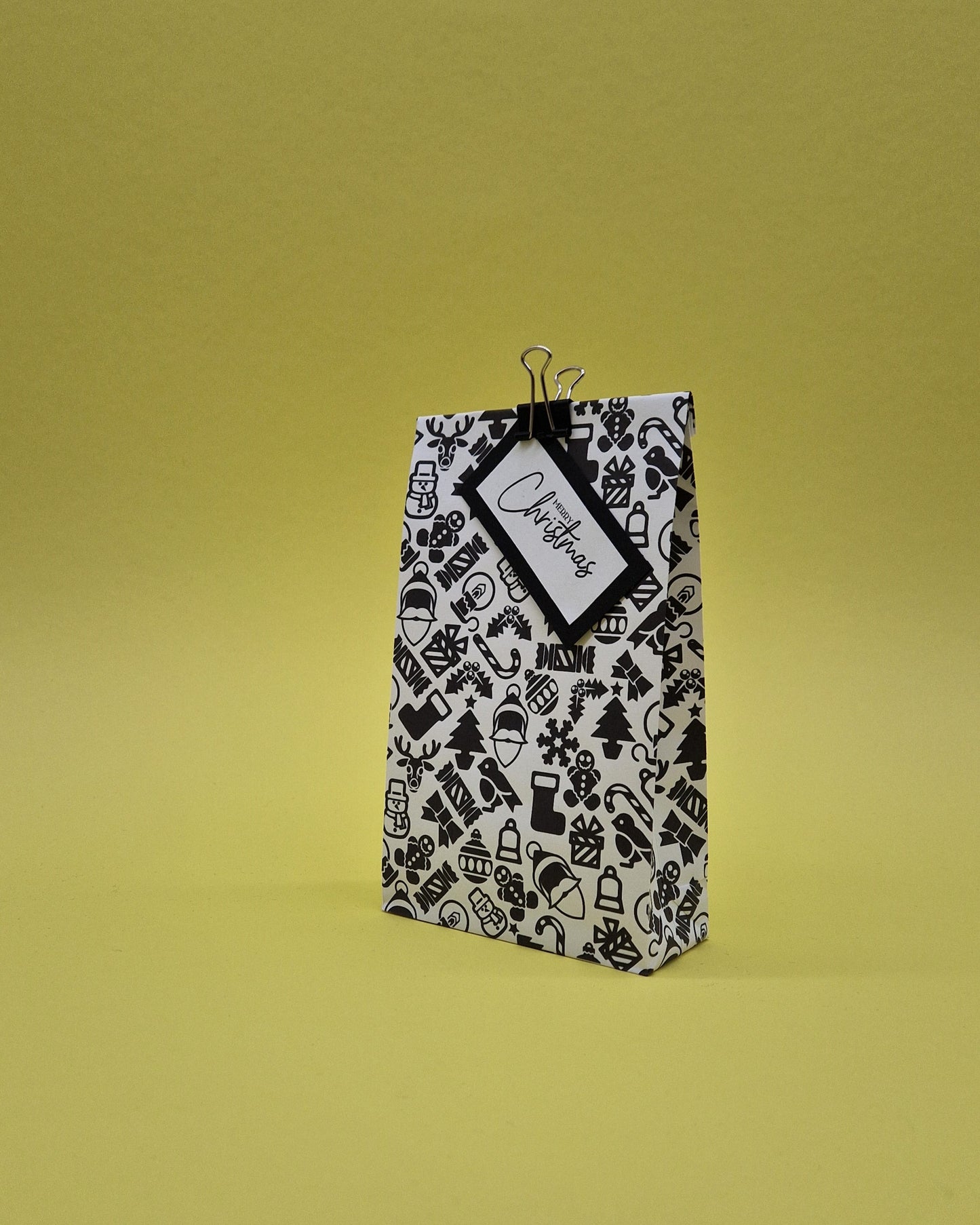 Bold Christmas Gift Bag Template