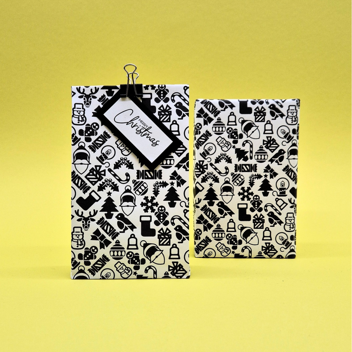 Bold Christmas Gift Bag Template