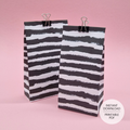 Brush Stripes Gift Bag Template
