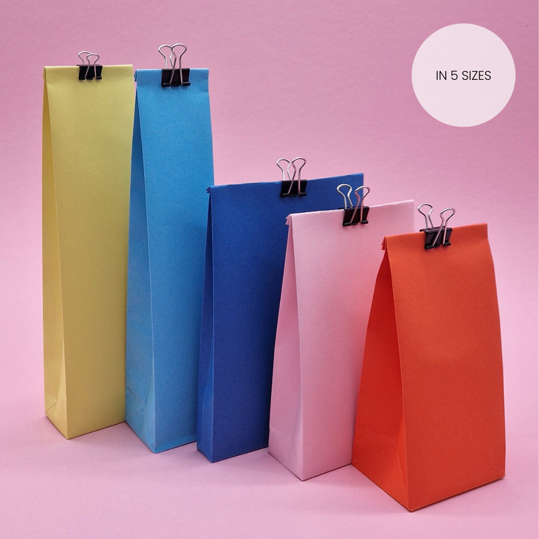 Grey Terrazzo Pattern Gift Bag Template