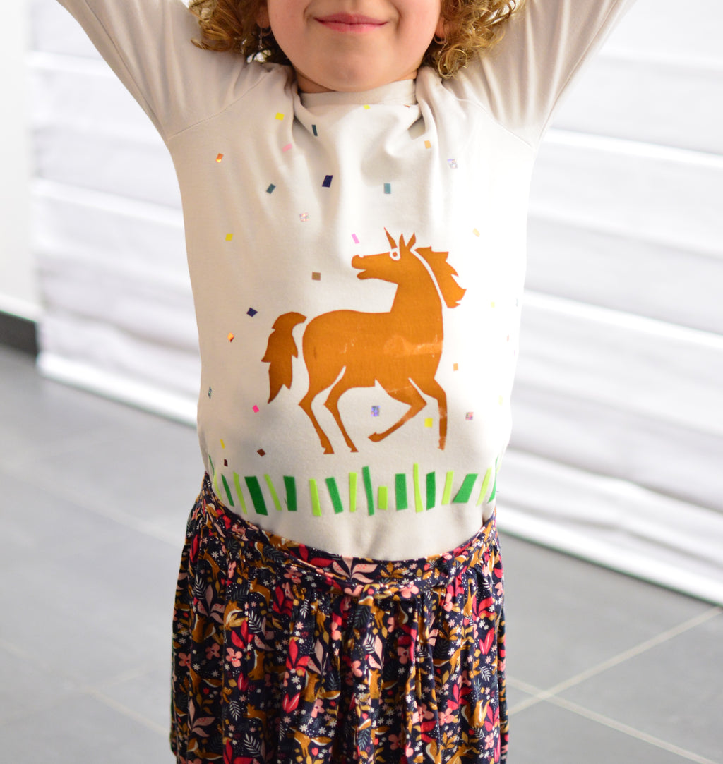 Unicorn / Horse - Stencil & Cut File