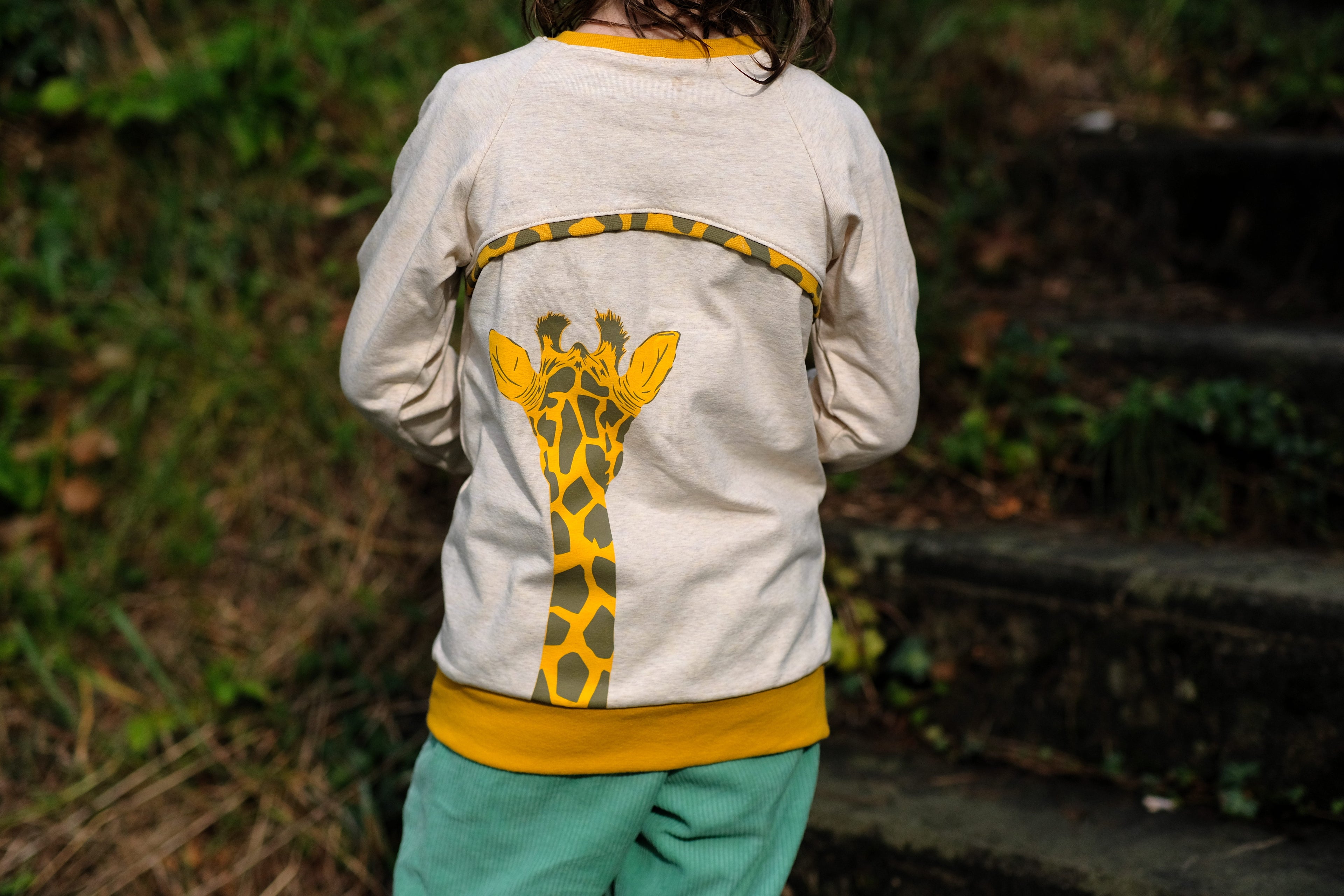 Giraffe Stencil & Cut File