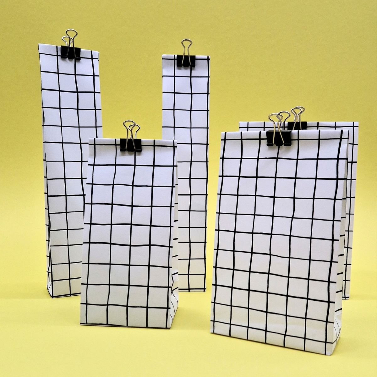 Raster - Geschenktüten-Vorlage