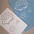 Igel - Schablonen- & Schnittdatei