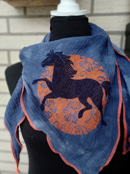 Horse & Unicorn 2 - Stencil & Cut File