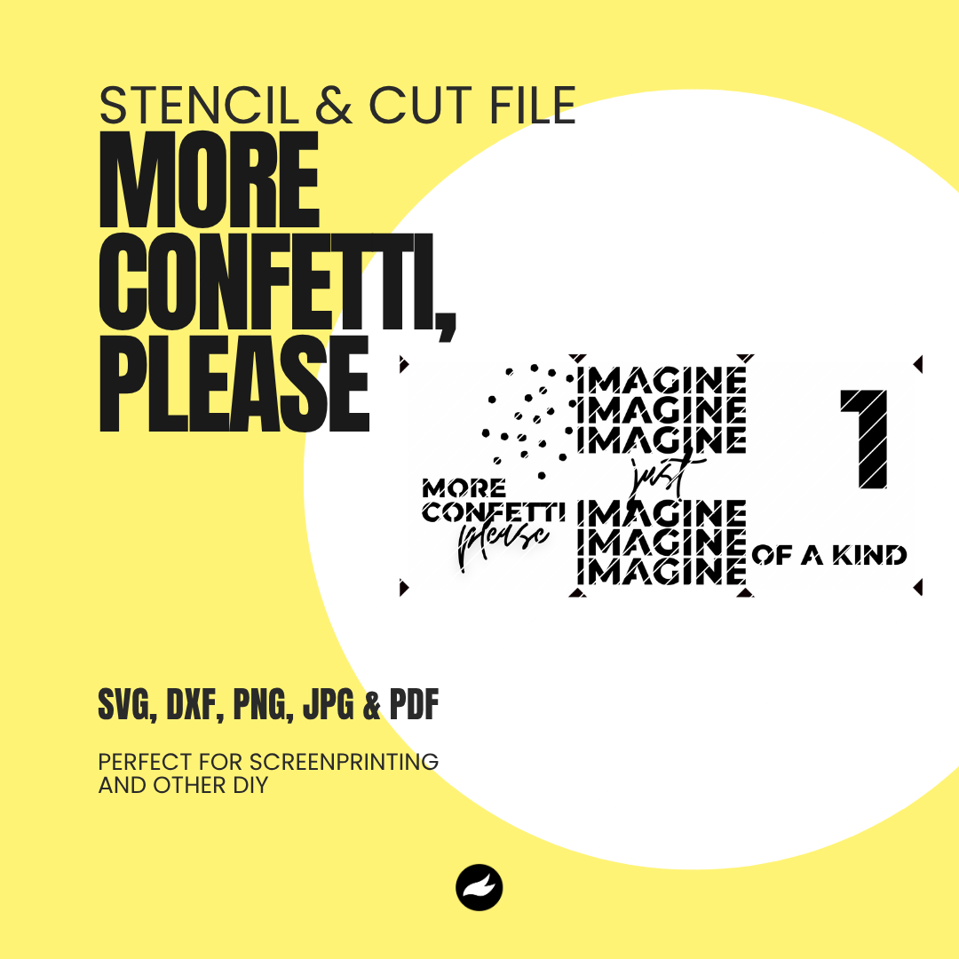 Label - More Confetti, please