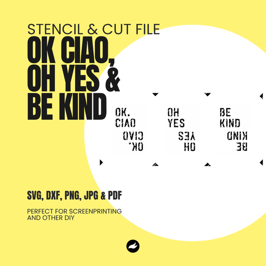 Label - Ok Ciao, Be Kind & Oh Yes
