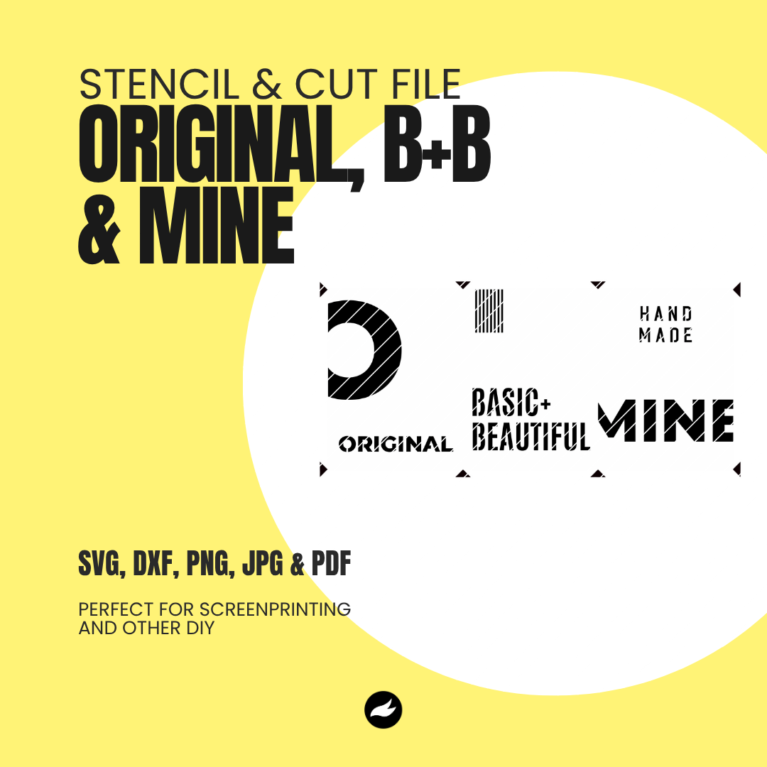 Label - Original, Basic + Beautiful & Mine