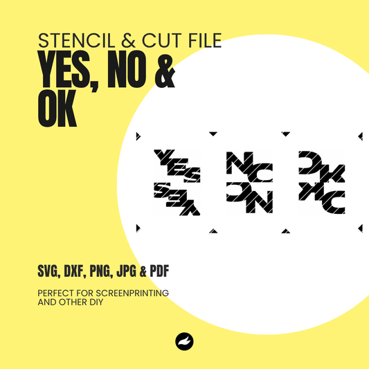 Label - Yes, No & OK