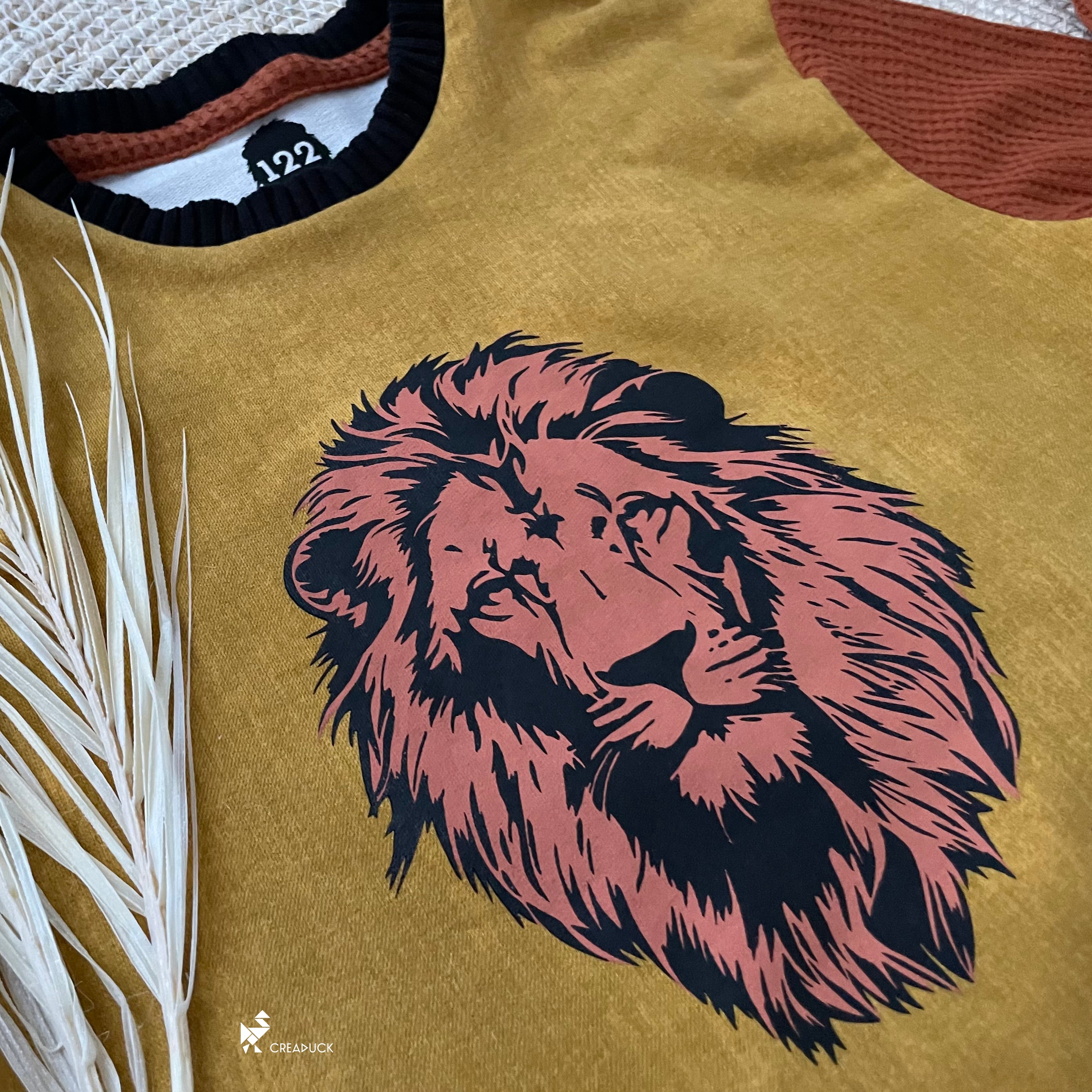 Löwe Schablonen- & Schnittdatei