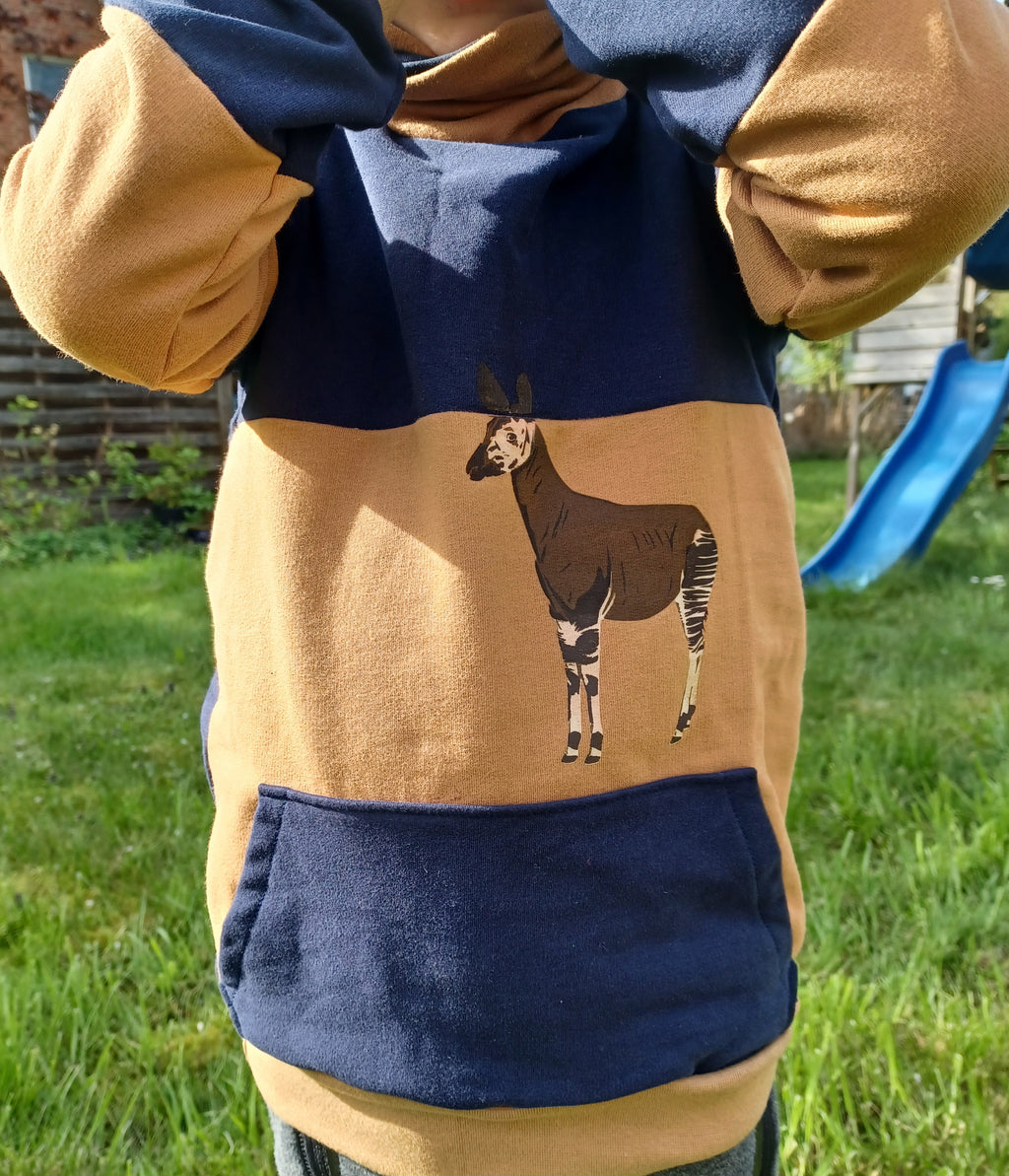 Okapi Schablonen- & Schnittdatei