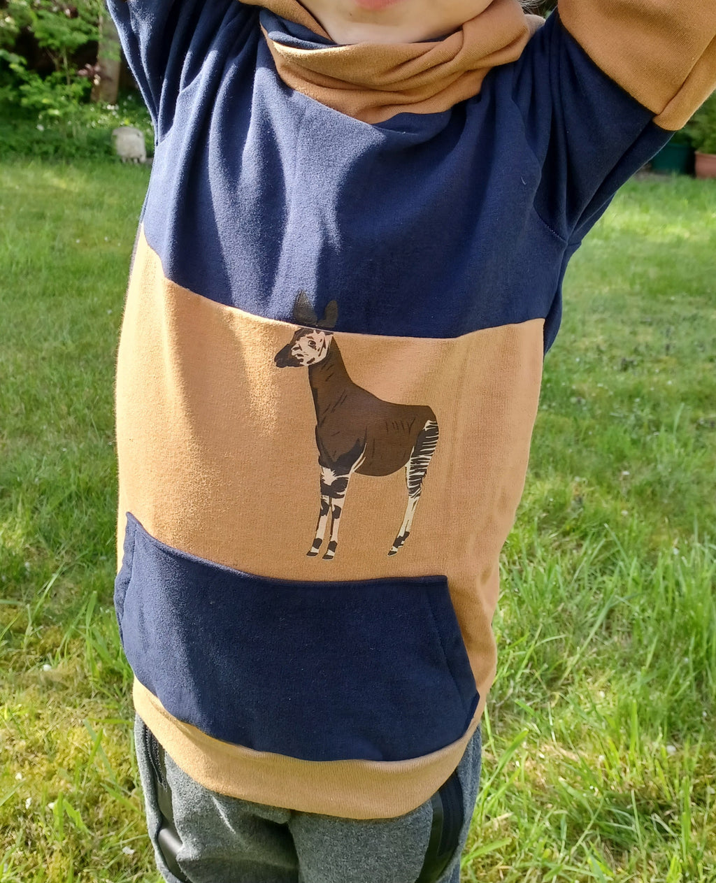 Okapi Schablonen- & Schnittdatei