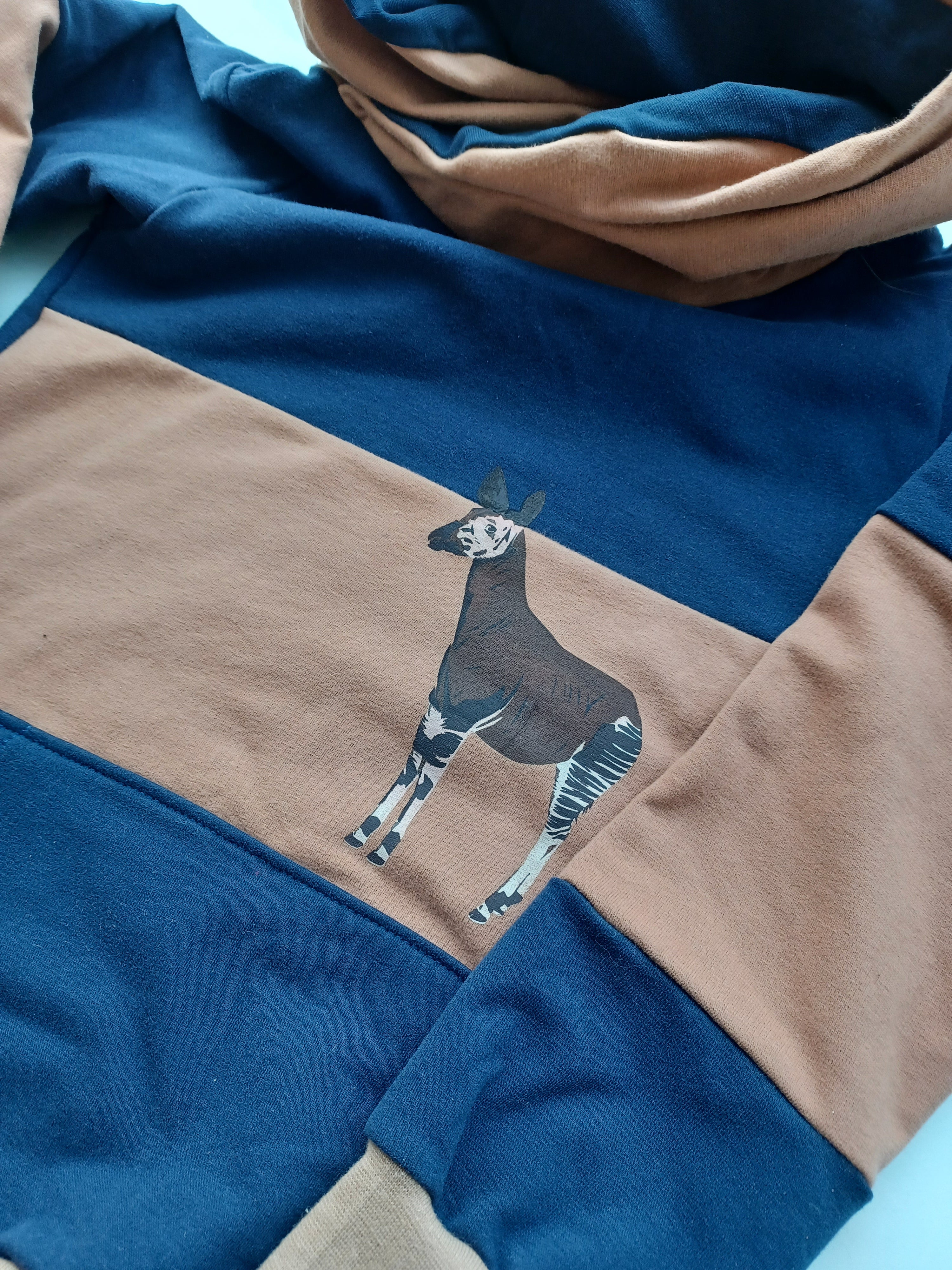 Okapi Schablonen- & Schnittdatei