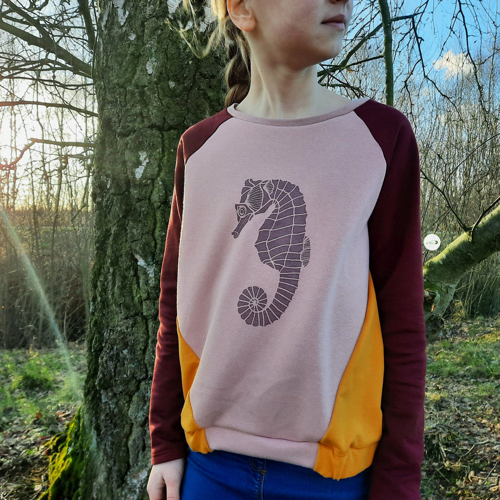 Seepferdchen Schablonen- & Schnittdatei