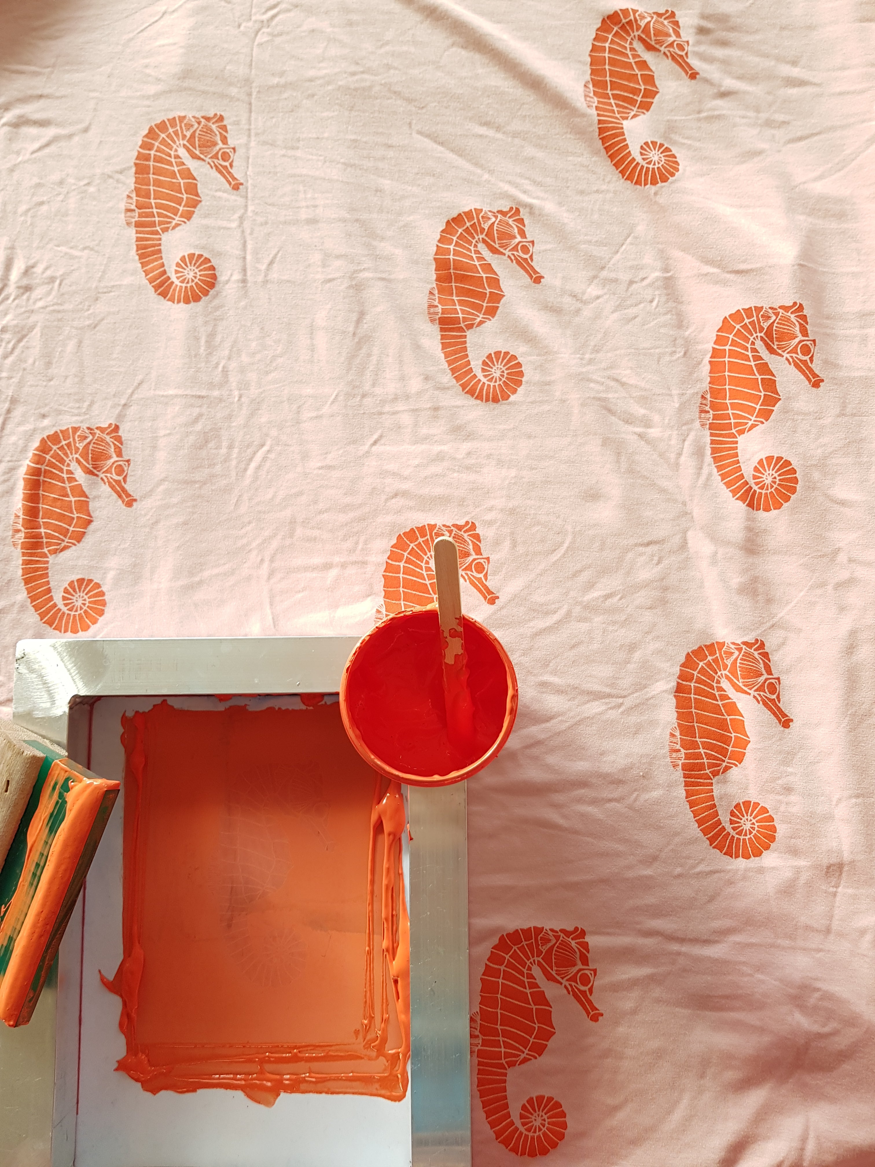 Seepferdchen Schablonen- & Schnittdatei