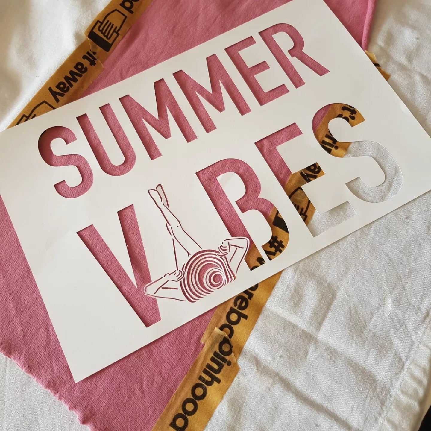 Summer Vibes Schablonen- & Schnittdatei