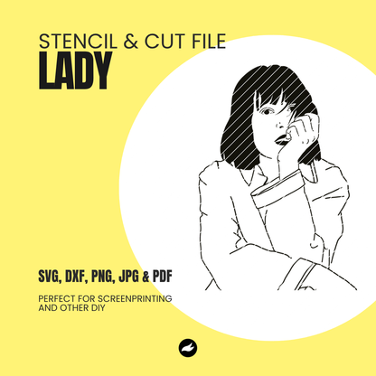 Lady - Schnittdatei