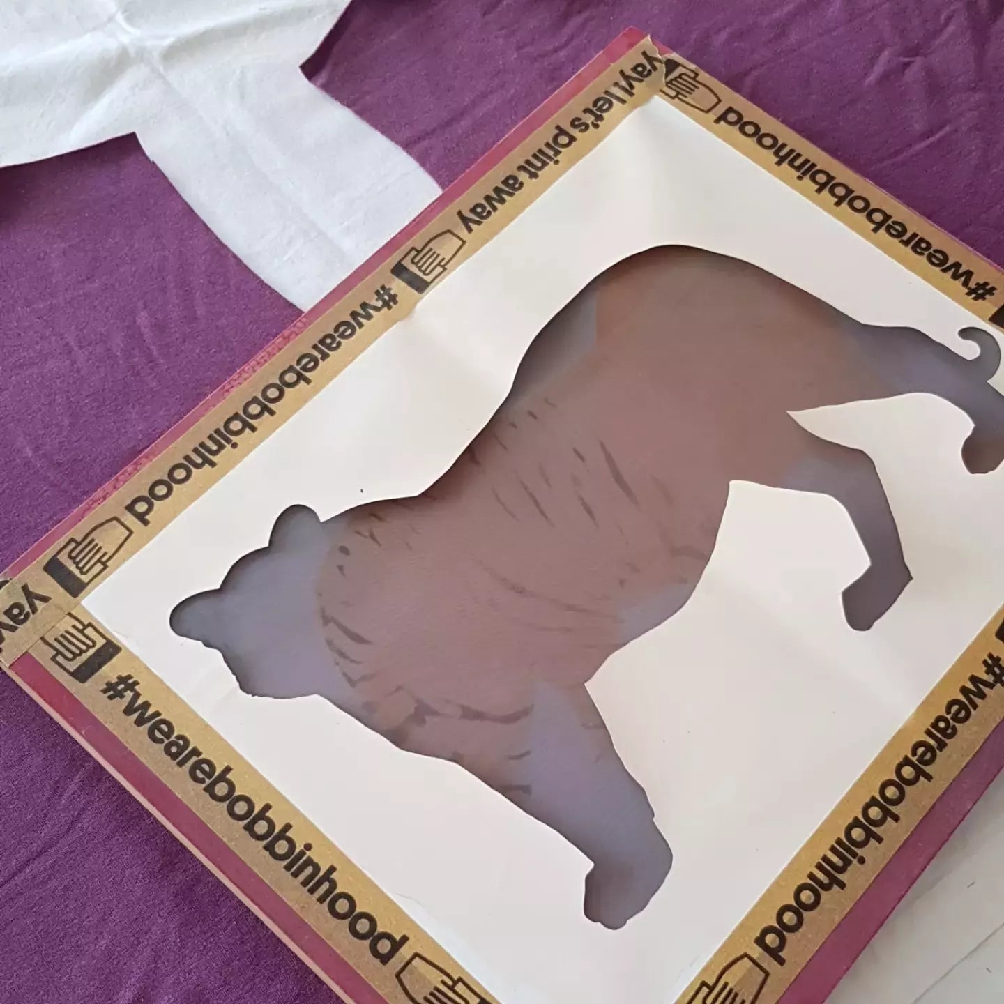 Tiger-Set Schablonen- & Schnittdatei