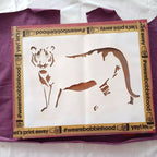 Tiger (A4) Schablonen- & Schnittdatei