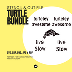 Schildkröte - Schablonen- & Schnittdatei