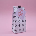 XO Pattern Gift Bag Template
