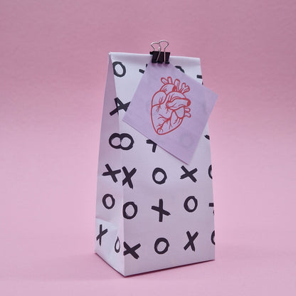XO - Geschenktüten-Vorlage