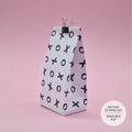 XO Pattern Gift Bag Template