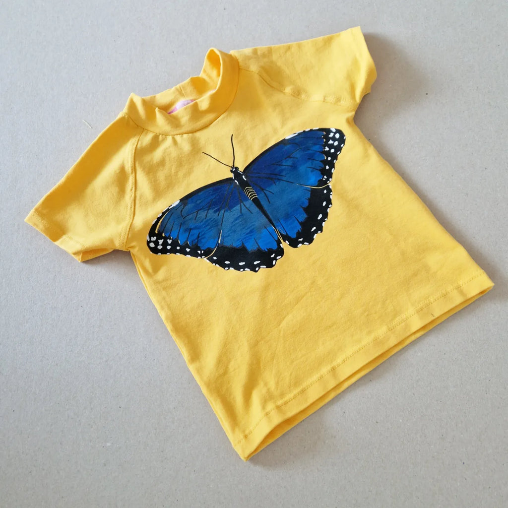 Morphfalter - Morpho Menelaus - Schablonen- & Schnittdatei