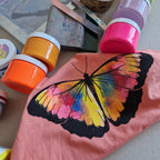 Morphfalter - Morpho Menelaus - Schablonen- & Schnittdatei