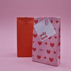 Love & Hearts Gift Bag Template