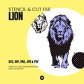 Löwe Schablonen- & Schnittdatei