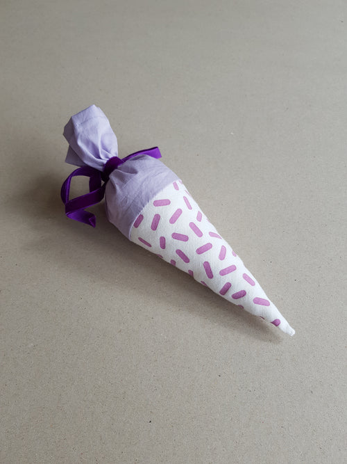 Konfetti – Mini-Schultüte Stencil/Schnittdatei