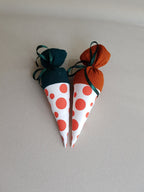 Dots - Mini-Schultüte - Stencil & Cut File