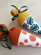 Dots - Mini-Schultüte - Stencil & Cut File