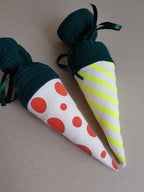 Stripes - Mini-Schultüte - Stencil & Cut File