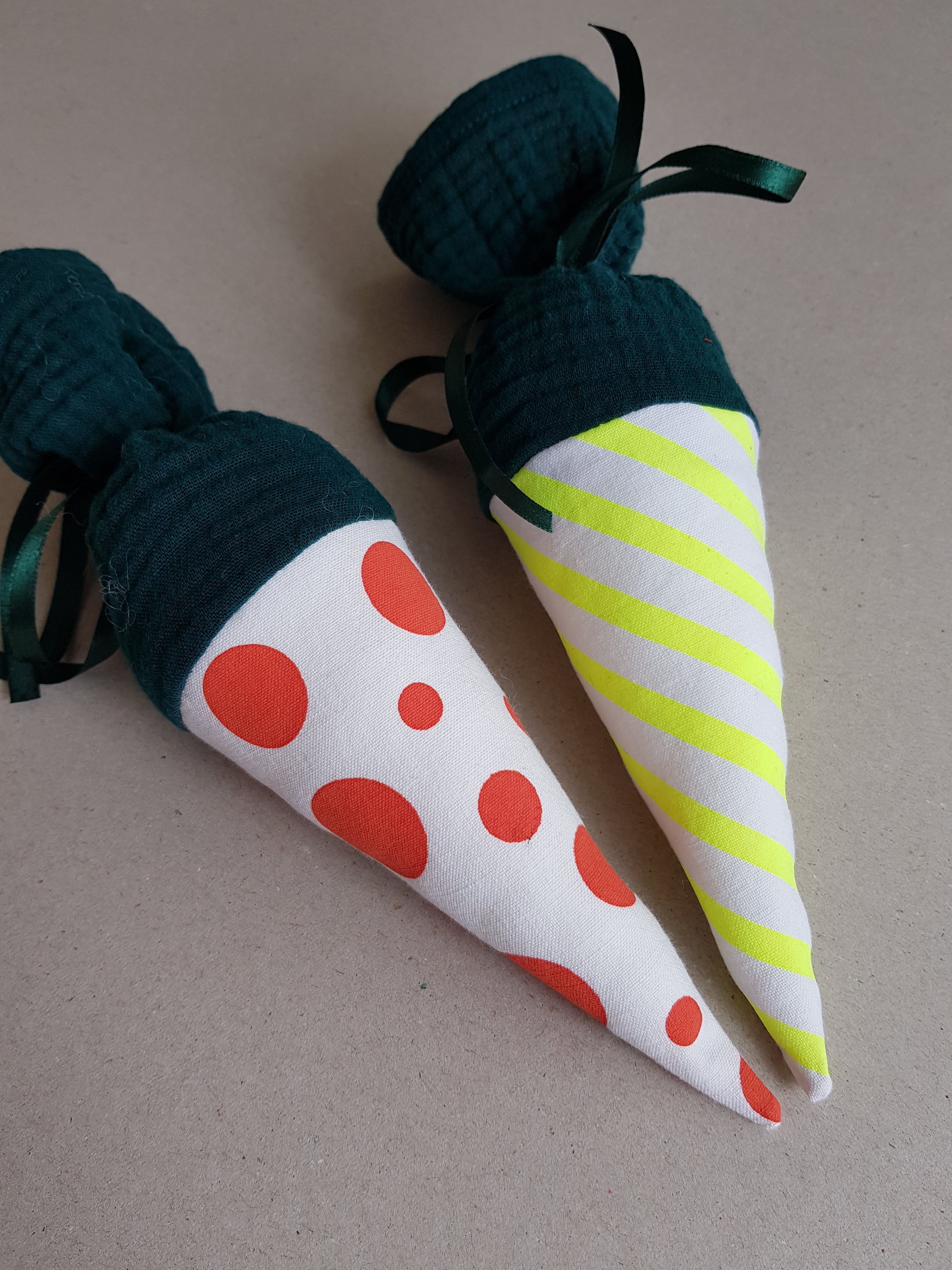 Stripes - Mini-Schultüte - Stencil & Cut File