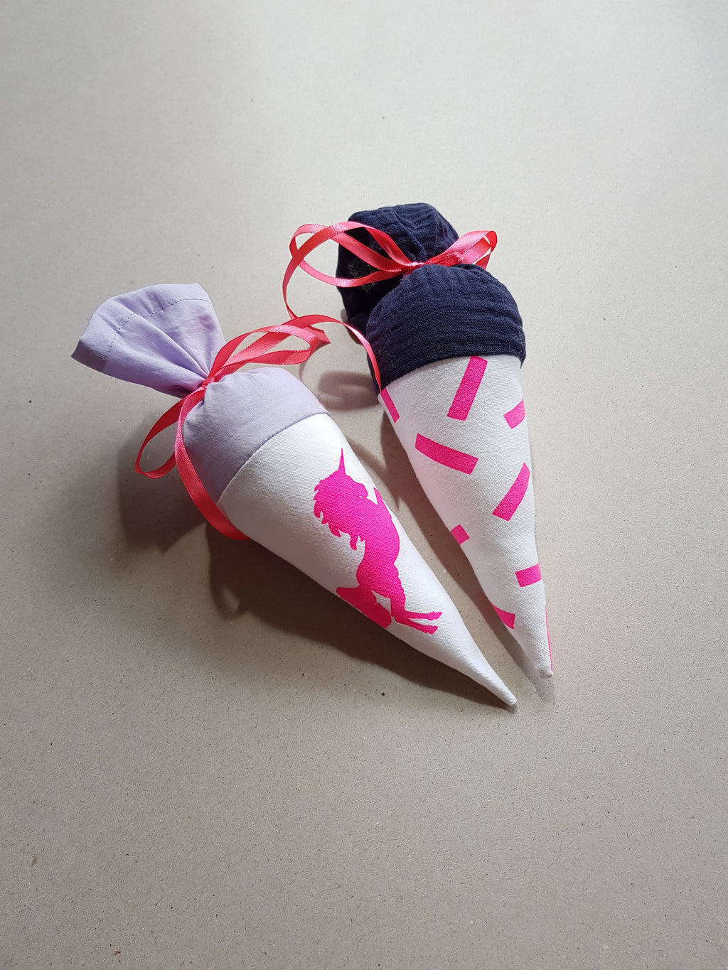 Unicorn Bundle - Mini-Schultüte - Stencil & Cut File