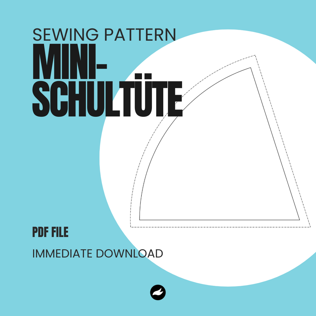 Mini Schultüte - Schnittmuster / Sewing Pattern PDF