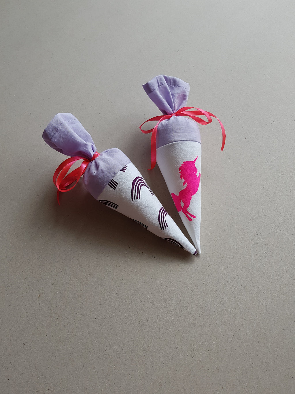 Unicorn Bundle - Mini-Schultüte - Stencil & Cut File